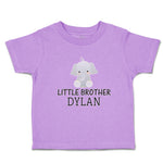 Toddler Clothes Cute Little Brother Elephant Dylan Sitting Toddler Shirt Cotton