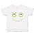 Toddler Clothes A Frog Smile Expression Funny Face Toddler Shirt Cotton