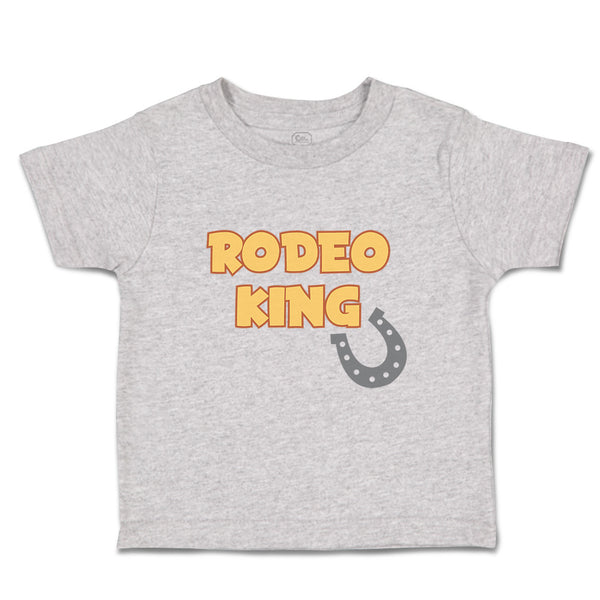 Toddler Clothes Rodeo King Sport Sports Rodeo Toddler Shirt Baby Clothes Cotton