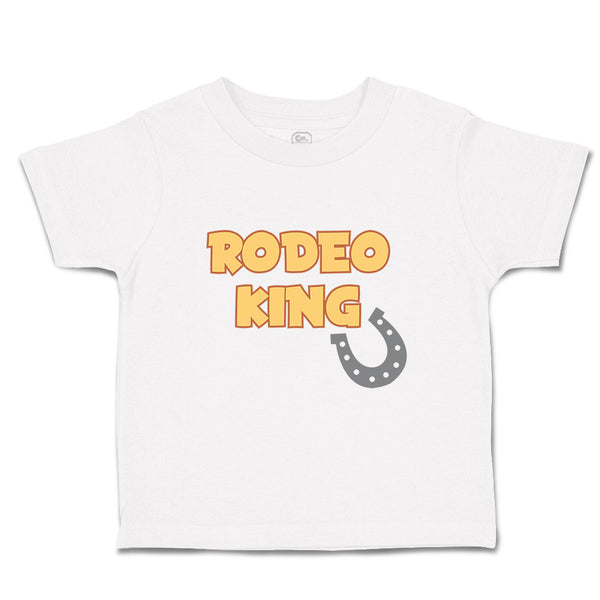 Toddler Clothes Rodeo King Sport Sports Rodeo Toddler Shirt Baby Clothes Cotton