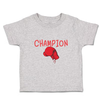 Toddler Clothes Champion Boxing Boxer Sport Sports Boxing Toddler Shirt Cotton