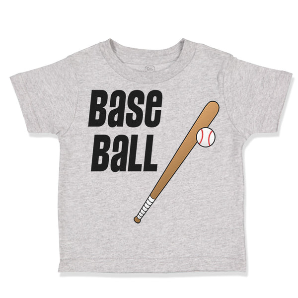 Toddler Clothes Baseball Exclamation Baseball Ball Game Toddler Shirt Cotton