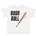 Toddler Clothes Baseball Exclamation Baseball Ball Game Toddler Shirt Cotton