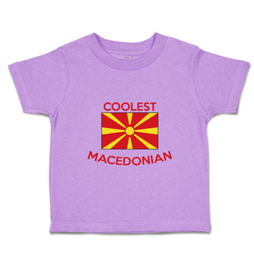 Toddler Clothes Coolest Macedonian Countries Toddler Shirt Baby Clothes Cotton