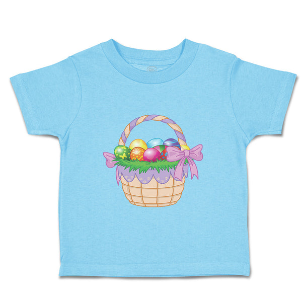 Toddler Clothes Eggs in Basket Holidays Toddler Shirt Baby Clothes Cotton