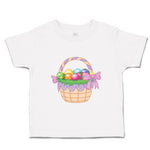 Toddler Clothes Eggs in Basket Holidays Toddler Shirt Baby Clothes Cotton