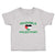 Cute Toddler Clothes The Adorable Palestinian Flag on Heart Symbol Toddler Shirt