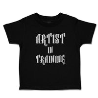 Cute Toddler Clothes Artist in Training Toddler Shirt Baby Clothes Cotton