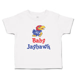 Cute Toddler Clothes Baby Kansas Jayhawk Eagle Bird with Costume and Sport Shoe