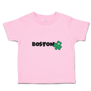 Toddler Girl Clothes Grunge Clover Boston Shamrock Leaf St. Patricks Day Symbol