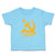 Cute Toddler Clothes C.C.C.P Symbol Hammer Sickle and Yellow Star Toddler Shirt