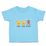 Toddler Clothes Duck Duck Moose Bird and Animal Toddler Shirt Cotton