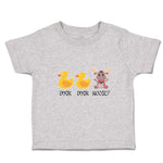 Toddler Clothes Duck Duck Moose Bird and Animal Toddler Shirt Cotton
