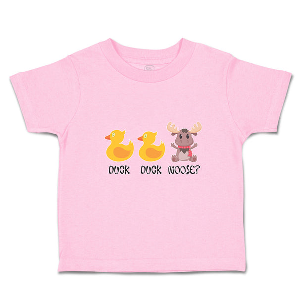 Toddler Clothes Duck Duck Moose Bird and Animal Toddler Shirt Cotton