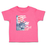 Toddler Girl Clothes Liberty for Victory Statue of New York City Usa Cotton