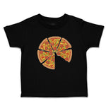 Toddler Clothes Pizza Slice with Mozzarella Cheese Toddler Shirt Cotton