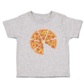 Toddler Clothes Pizza Slice with Mozzarella Cheese Toddler Shirt Cotton