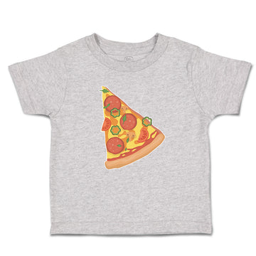 Toddler Clothes Slice of Fresh Italian Classic Pepperoni Pizza Toddler Shirt