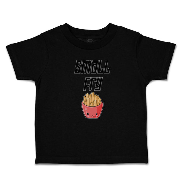 Toddler Clothes Small Fried Snack Food in An Bowl with Face Toddler Shirt Cotton