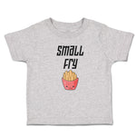 Toddler Clothes Small Fried Snack Food in An Bowl with Face Toddler Shirt Cotton