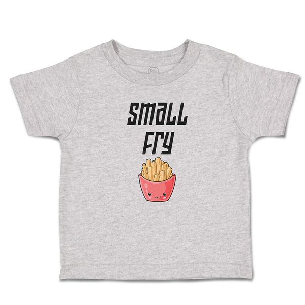 Toddler Clothes Small Fried Snack Food in An Bowl with Face Toddler Shirt Cotton