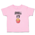 Toddler Clothes Small Fried Snack Food in An Bowl with Face Toddler Shirt Cotton