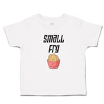 Toddler Clothes Small Fried Snack Food in An Bowl with Face Toddler Shirt Cotton