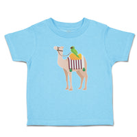 Toddler Clothes Parrot Riding on Camel Toddler Shirt Baby Clothes Cotton
