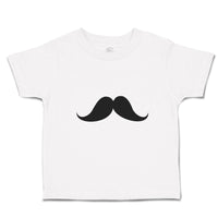 Cute Toddler Clothes Man's Facial Hair Mustache Toddler Shirt Cotton