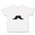 Cute Toddler Clothes Man's Facial Hair Mustache Toddler Shirt Cotton