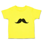 Cute Toddler Clothes Man's Facial Hair Mustache Toddler Shirt Cotton