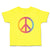 Cute Toddler Clothes Peace of Symbol Toddler Shirt Baby Clothes Cotton