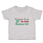 Cute Toddler Clothes Everyone Loves Mexican Girl Shamrock Leaf Symbol Cotton