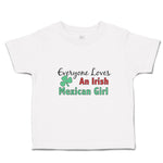 Cute Toddler Clothes Everyone Loves Mexican Girl Shamrock Leaf Symbol Cotton