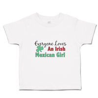 Cute Toddler Clothes Everyone Loves Mexican Girl Shamrock Leaf Symbol Cotton