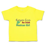 Cute Toddler Clothes Everyone Loves Mexican Girl Shamrock Leaf Symbol Cotton