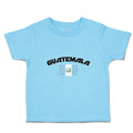 Cute Toddler Clothes Flag of Guatemala Toddler Shirt Baby Clothes Cotton