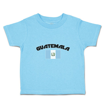 Cute Toddler Clothes Flag of Guatemala Toddler Shirt Baby Clothes Cotton