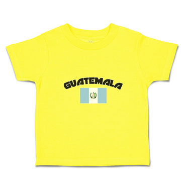 Cute Toddler Clothes Flag of Guatemala Toddler Shirt Baby Clothes Cotton