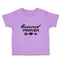 Toddler Girl Clothes Answered Prayer with Black Arrow and Heart in The Middle