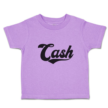 Toddler Clothes Cash Typography Words Toddler Shirt Baby Clothes Cotton