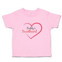 Toddler Girl Clothes Daddy's Sweetheart Toddler Shirt Baby Clothes Cotton