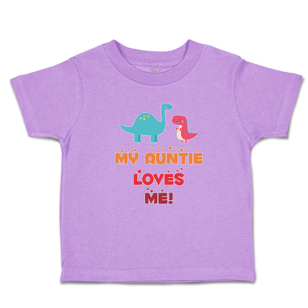 Toddler Clothes My Auntie Loves Me! Toddler Shirt Baby Clothes Cotton