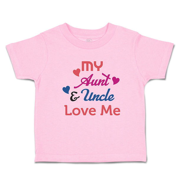 Toddler Clothes My Aunt & Uncle Love Me Toddler Shirt Baby Clothes Cotton