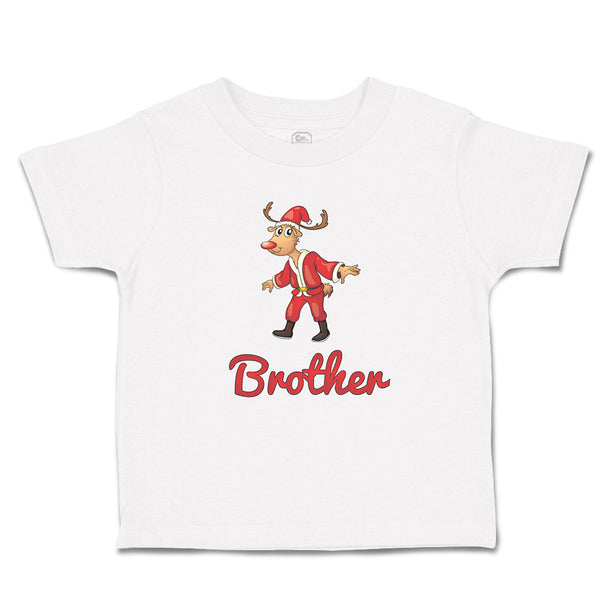 Cute Toddler Clothes Deer Christmas Santa Claus's Costume Horns Toddler Shirt