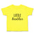 Cute Toddler Clothes Little Brother Style 3 Toddler Shirt Baby Clothes Cotton