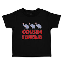 Toddler Clothes Cousin Squad with Toy Elephant Toddler Shirt Baby Clothes Cotton