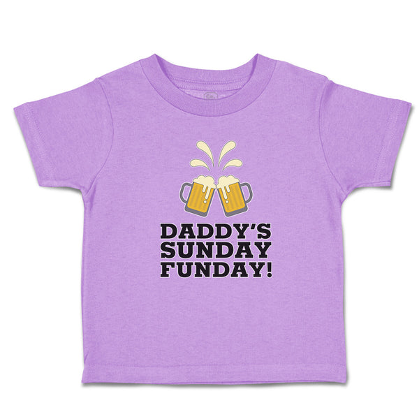 Toddler Girl Clothes Daddy's Sunday Funday! Toddler Shirt Baby Clothes Cotton