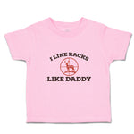 Toddler Clothes I like Racks like Daddy Toddler Shirt Baby Clothes Cotton