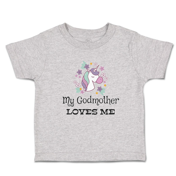 Toddler Clothes My Godmother Loves Me Toddler Shirt Baby Clothes Cotton